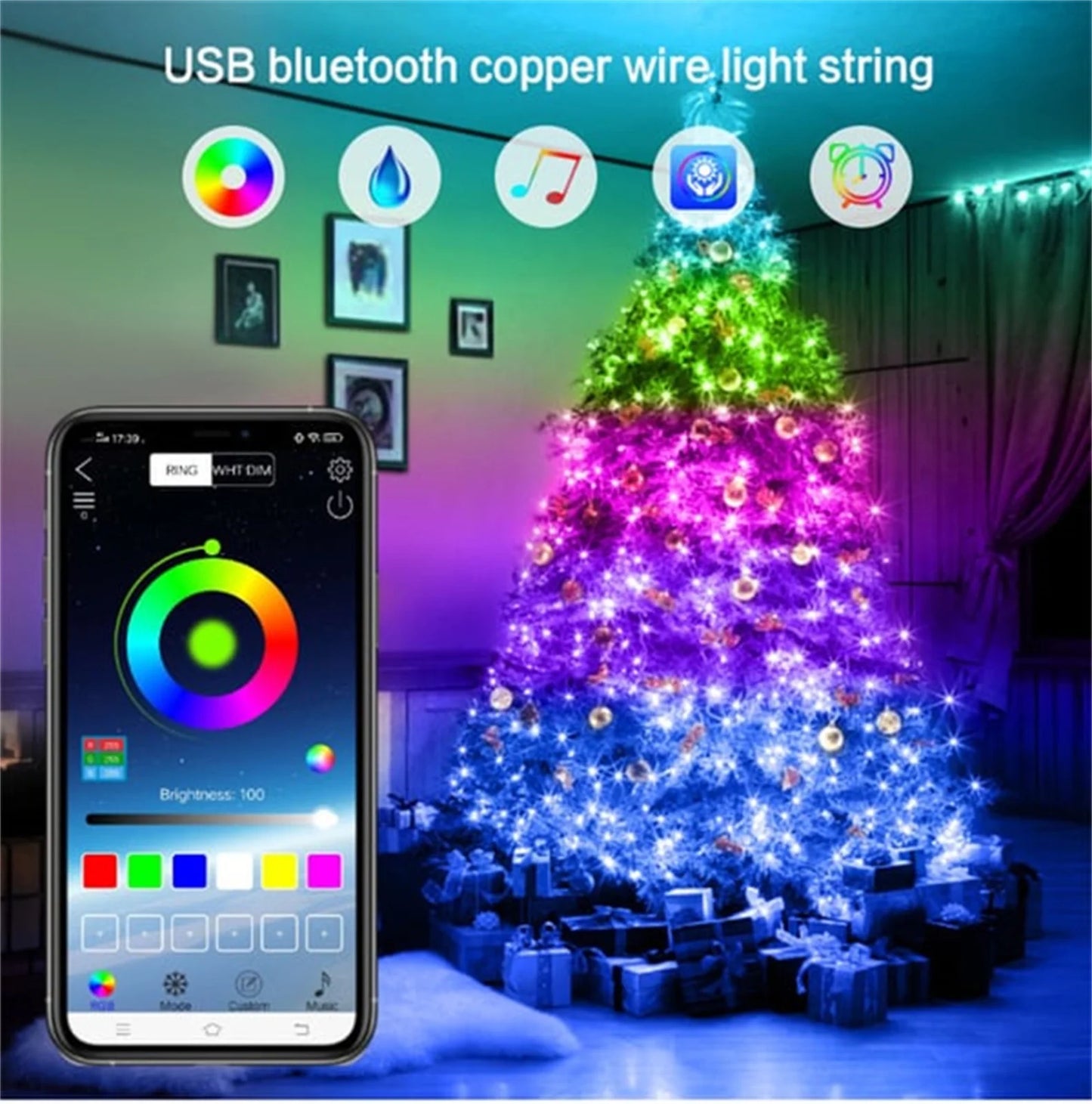 RGB Smart String Lights