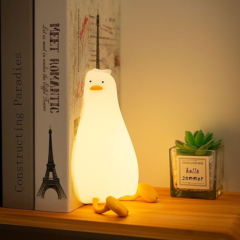 Cute Lying Duck Night Lamp